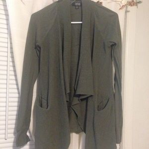 Olive Green Cardigan